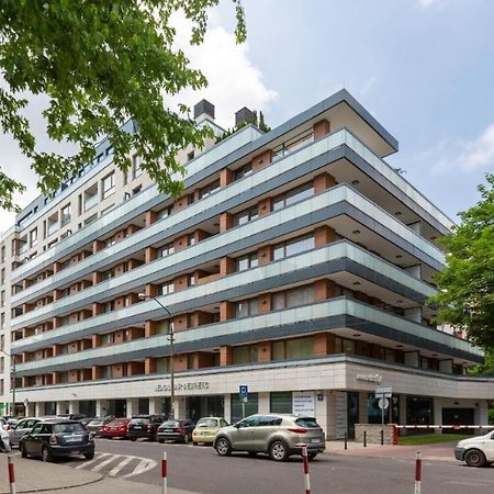Modern Apartment With Pool Near Golden Terraces Warschau Exterior foto